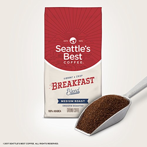 Load image into Gallery viewer, Seattle&#39;s Best Coffee Breakfast Blend, Medium Roast, Ground Coffee, 12 oz / 340 g bag
