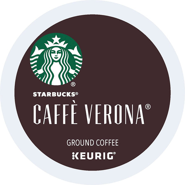 Load image into Gallery viewer, Starbucks Caffe Verona, Dark Roast, Keurig K-Cup Coffee Pods, Box of 72 K-cups
