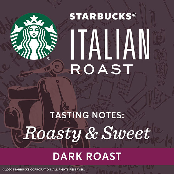 Load image into Gallery viewer, Starbucks Italian Roast, Dark Roast, Keurig K-Cup Coffee Pods

