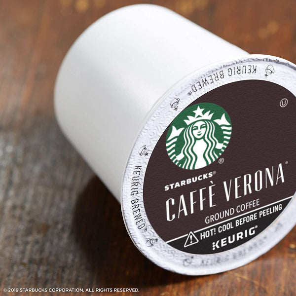 Load image into Gallery viewer, Starbucks Caffe Verona, Dark Roast, Keurig K-Cup Coffee Pods, Box of 72 K-cups
