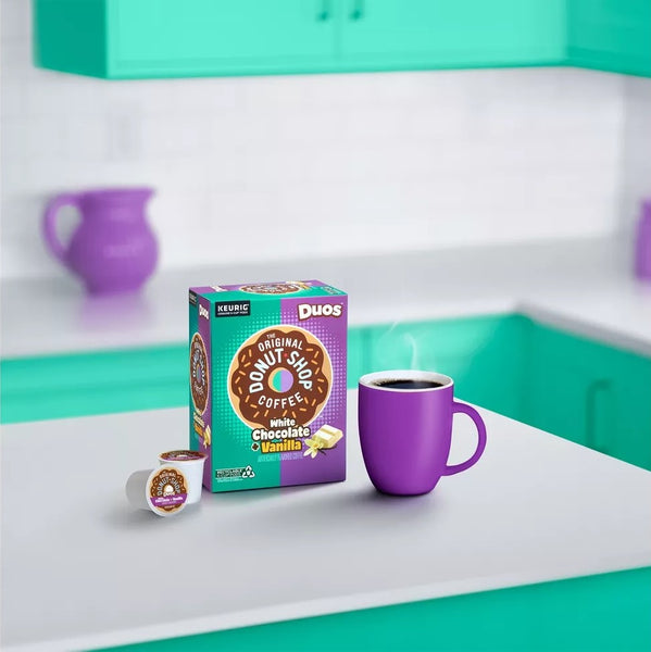 Load image into Gallery viewer, The Original Donut Shop White Chocolate + Vanilla, Medium Roast, Keurig K-Cup Coffee Pods, box of 24 K-cups
