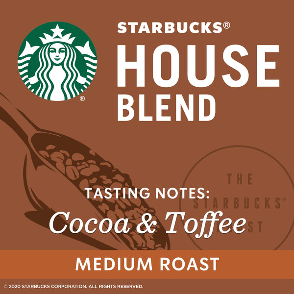 Load image into Gallery viewer, Starbucks House Blend, Medium Roast, Keurig K-Cup Coffee Pods

