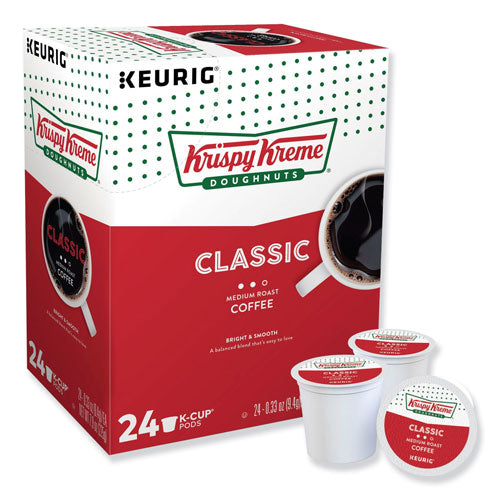 Load image into Gallery viewer, Krispy Kreme Classic, Medium Roast, Keurig K-Cup Coffee Pods, Box of 24 K-cups

