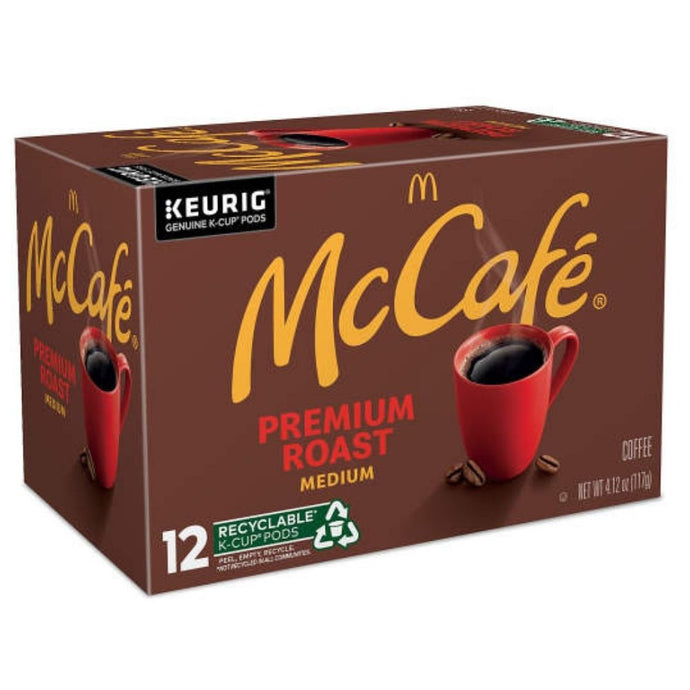 McCafe Premium Roast, Keurig K-Cup Coffee Pods, Box of 12 K-cups