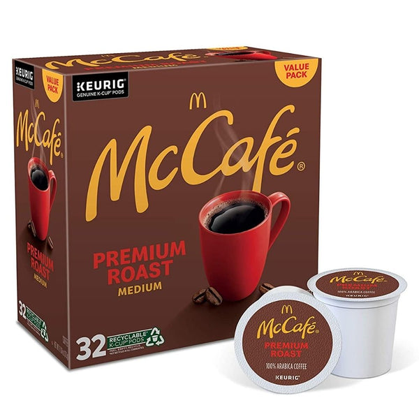 Load image into Gallery viewer, McCafe Premium Roast, Keurig K-Cup Coffee Pods, Box of 32 K-cups
