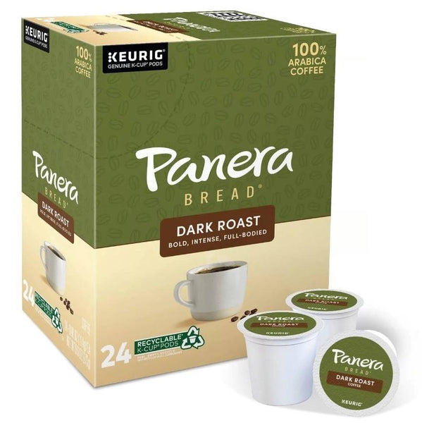 Load image into Gallery viewer, Panera Bread Dark Roast, Keurig K-Cup Coffee Pods, Box of 24 K-cups
