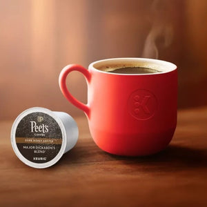 Peet's Coffee Major Dickason's Blend, Dark Roast, Keurig K-Cup Coffee Pods