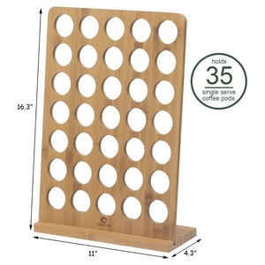 Simesove Coffee Pod Display Organizer, Holds 35 K-cups