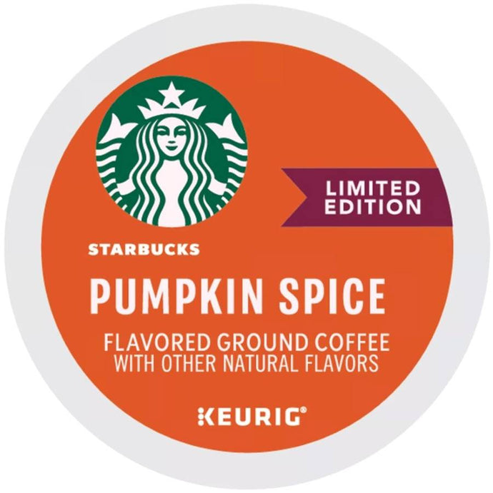 Starbucks Pumpkin Spice, Flavored Coffee, Keurig K-Cup Coffee Pods