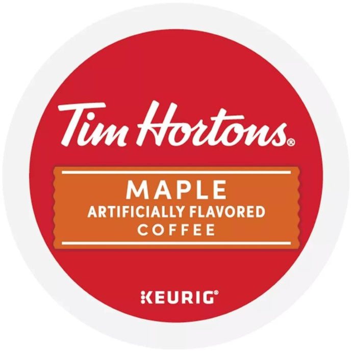 Tim Hortons Maple Flavored Coffee, Medium Roast, Keurig K-cup Coffee Pods